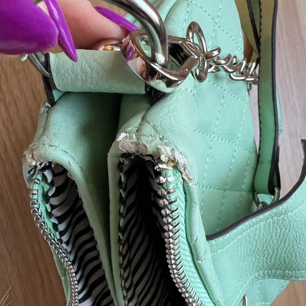 Charming Charlie Turquoise Crossbody Bag - Picture 10 of 14